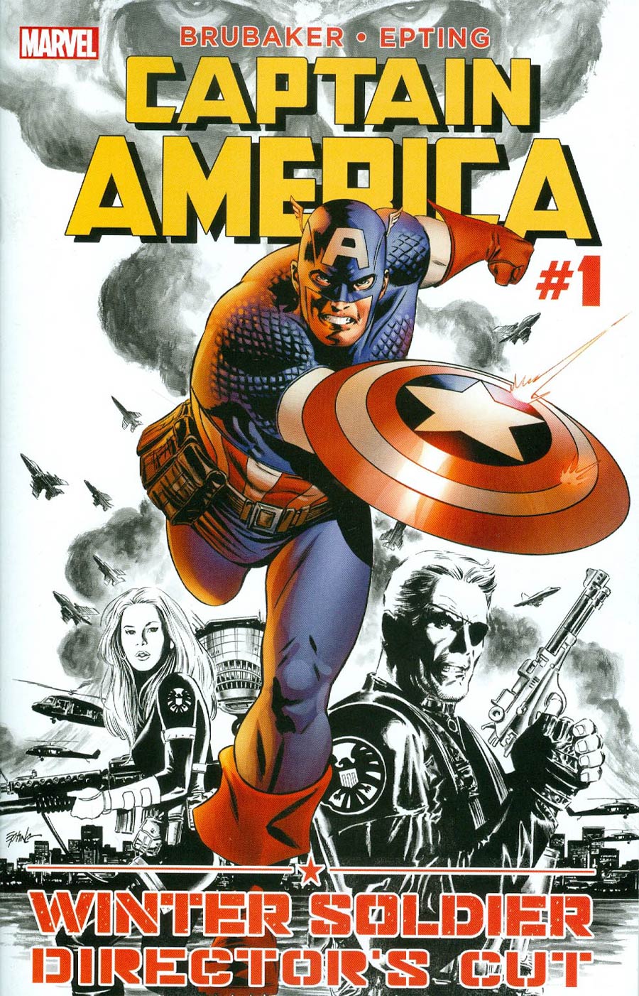 Captain America Winter Soldier #1 Directors Cut