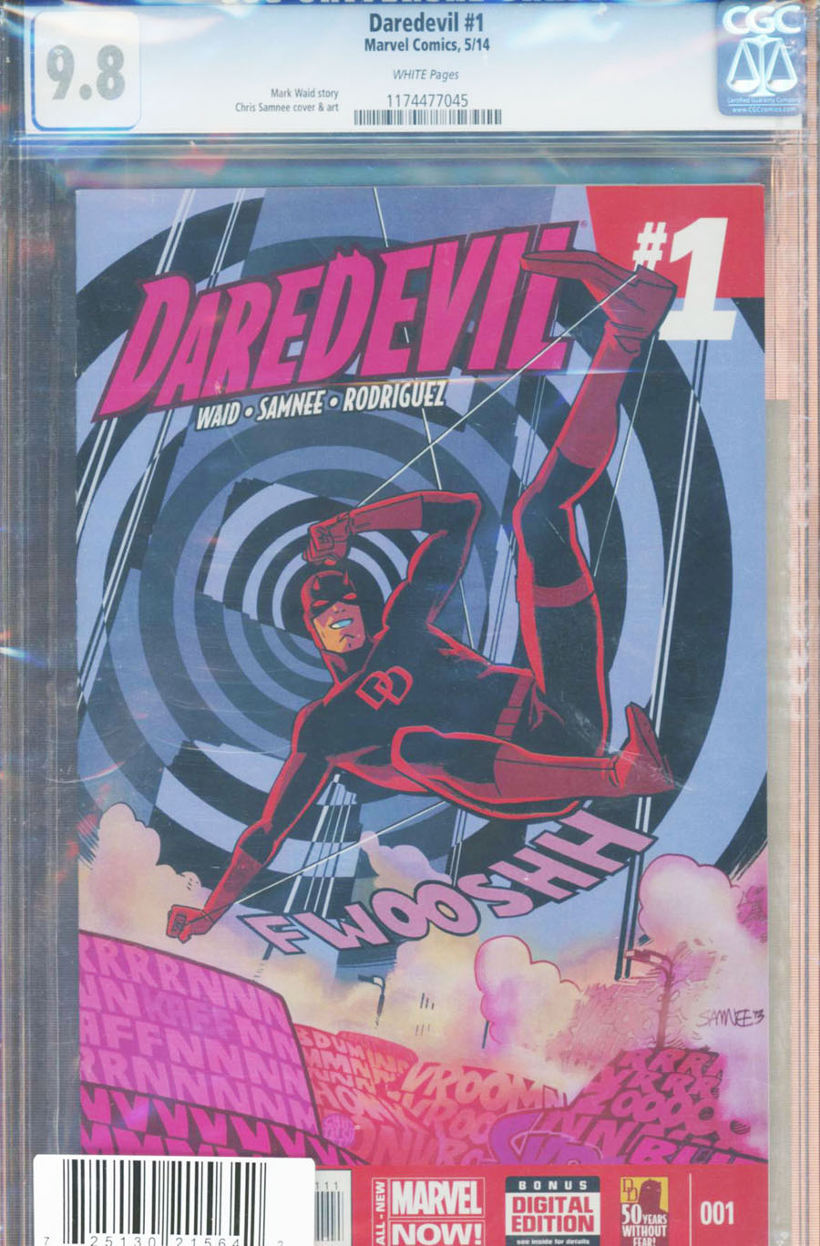 Daredevil Vol 4 #1 Cover H CGC 9.8