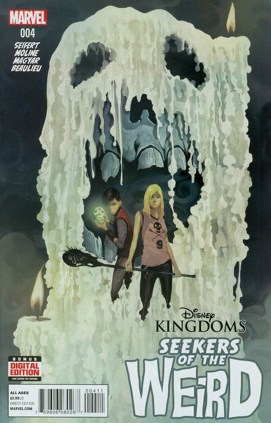 Disney Kingdoms Seekers Of The Weird #4 Cover A Regular Mike Del Mundo Cover