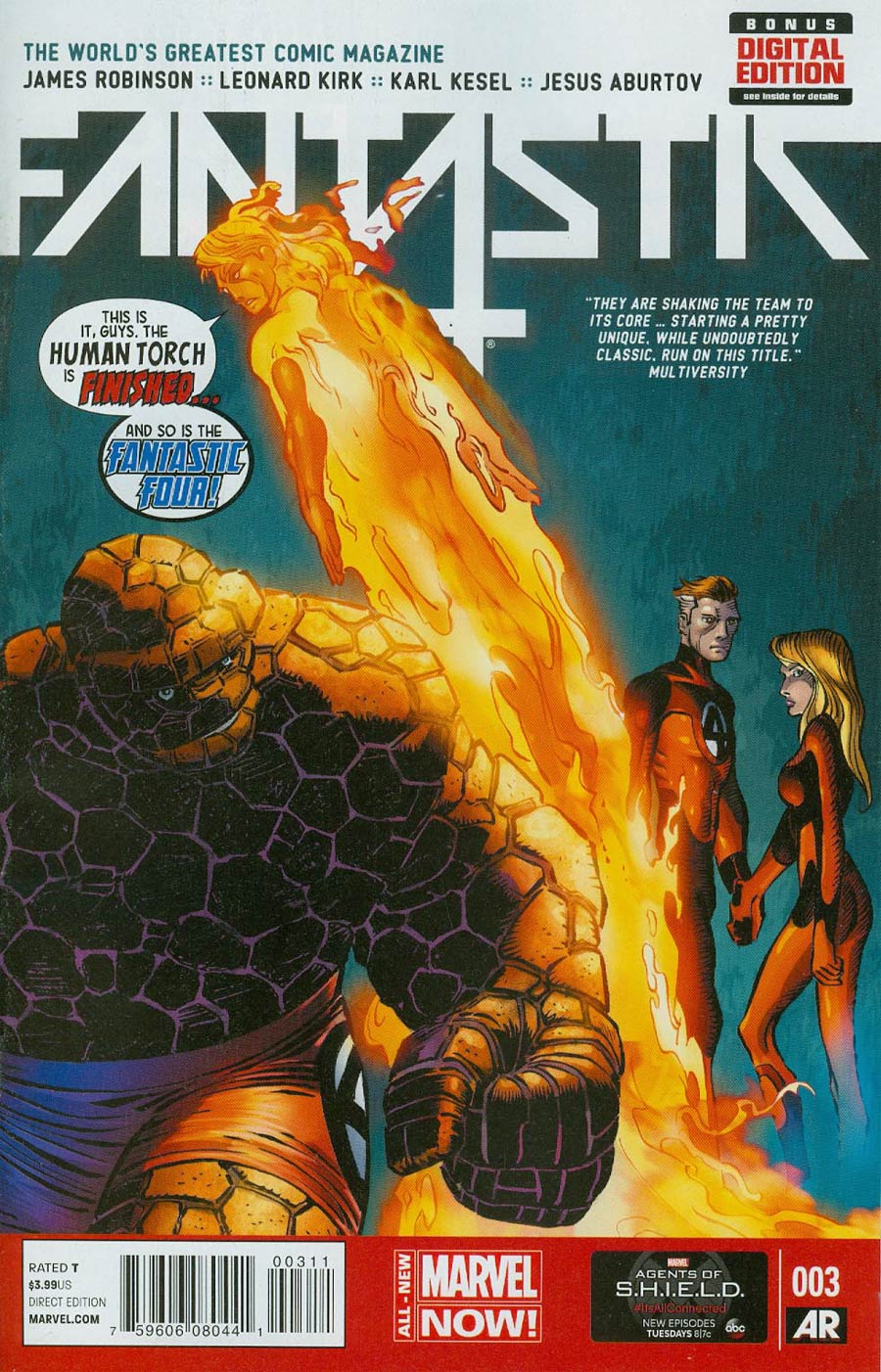 Fantastic Four Vol 5 #3 Cover A Regular John Romita Jr Cover