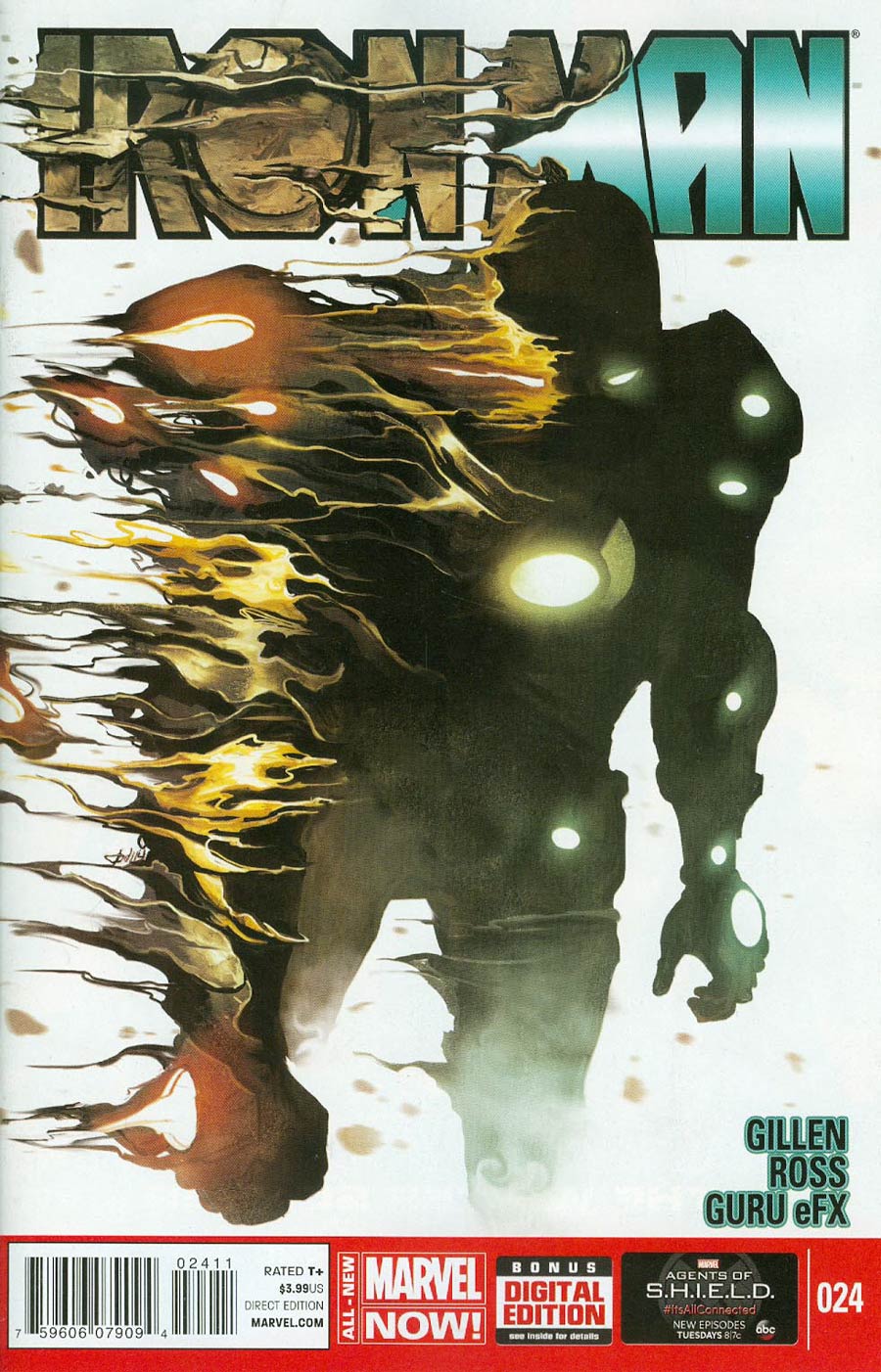 Iron Man Vol 5 #24 Cover A Regular Mike Del Mundo Cover