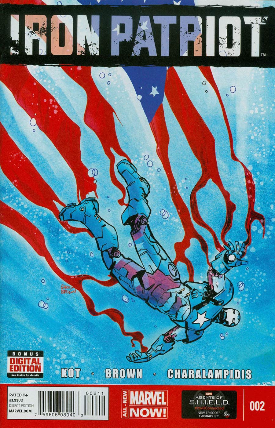 Iron Patriot #2 Cover A Regular Garry Brown Cover