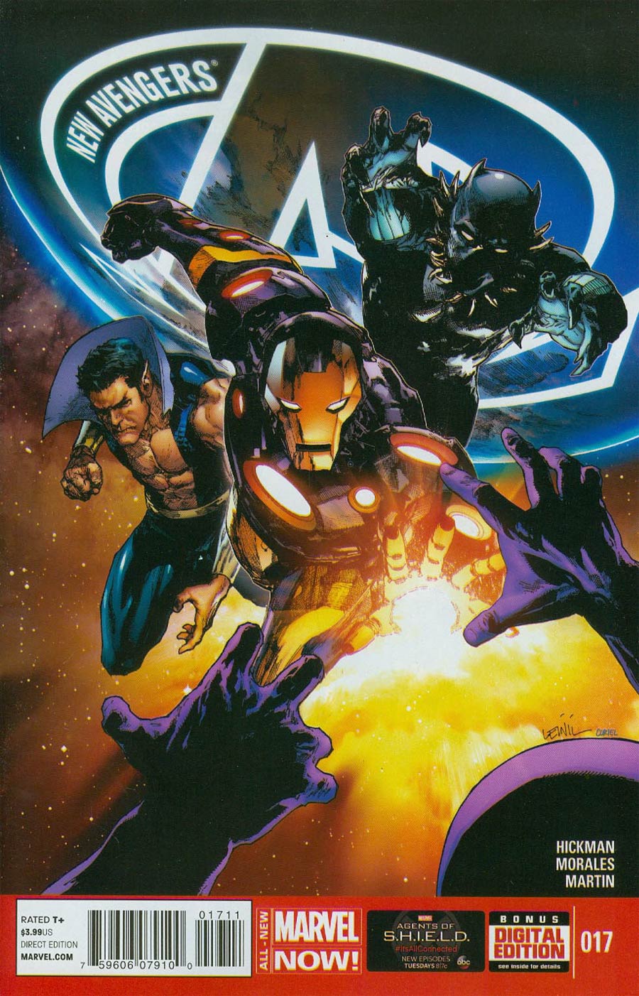New Avengers Vol 3 #17 Cover A Regular Leinil Francis Yu Cover