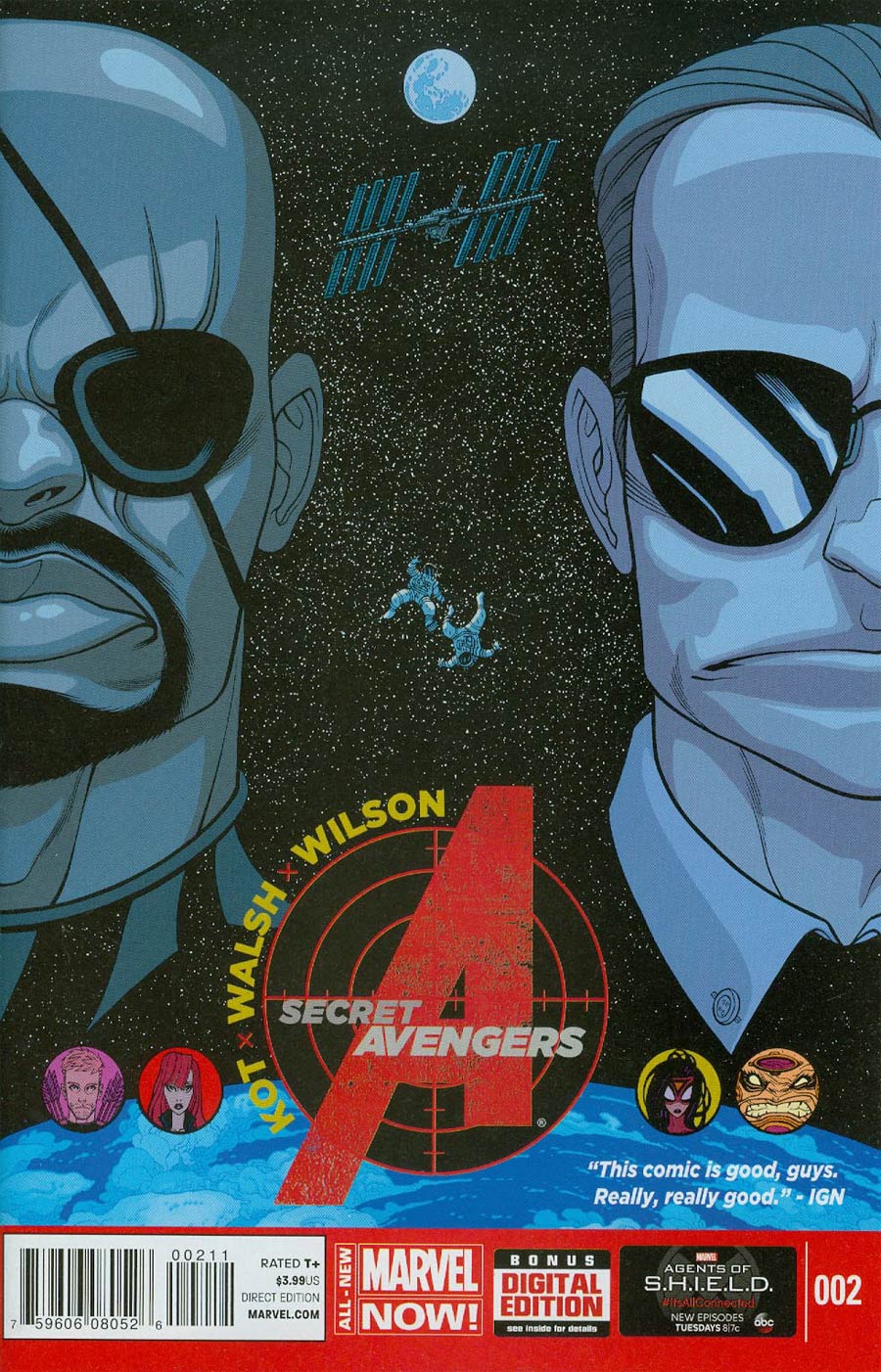 Secret Avengers Vol 3 #2 Cover A Regular Tradd Moore Cover