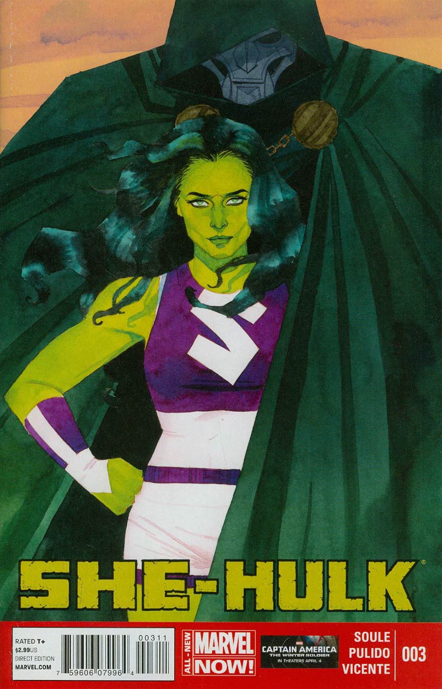 She-Hulk Vol 3 #3 Cover A 1st Ptg Regular Kevin P Wada Cover
