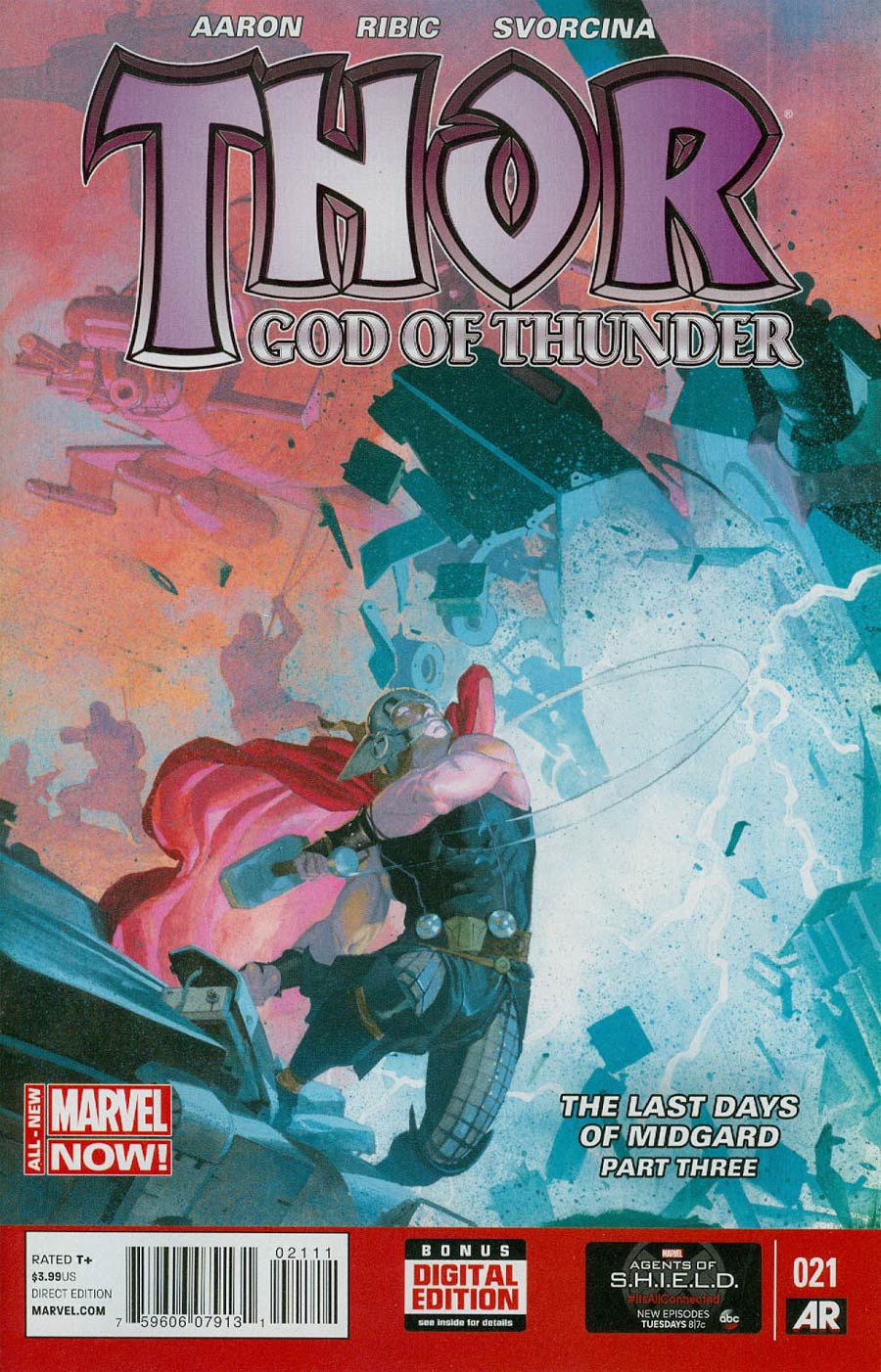 Thor God Of Thunder #21 Cover A Regular Esad Ribic Cover