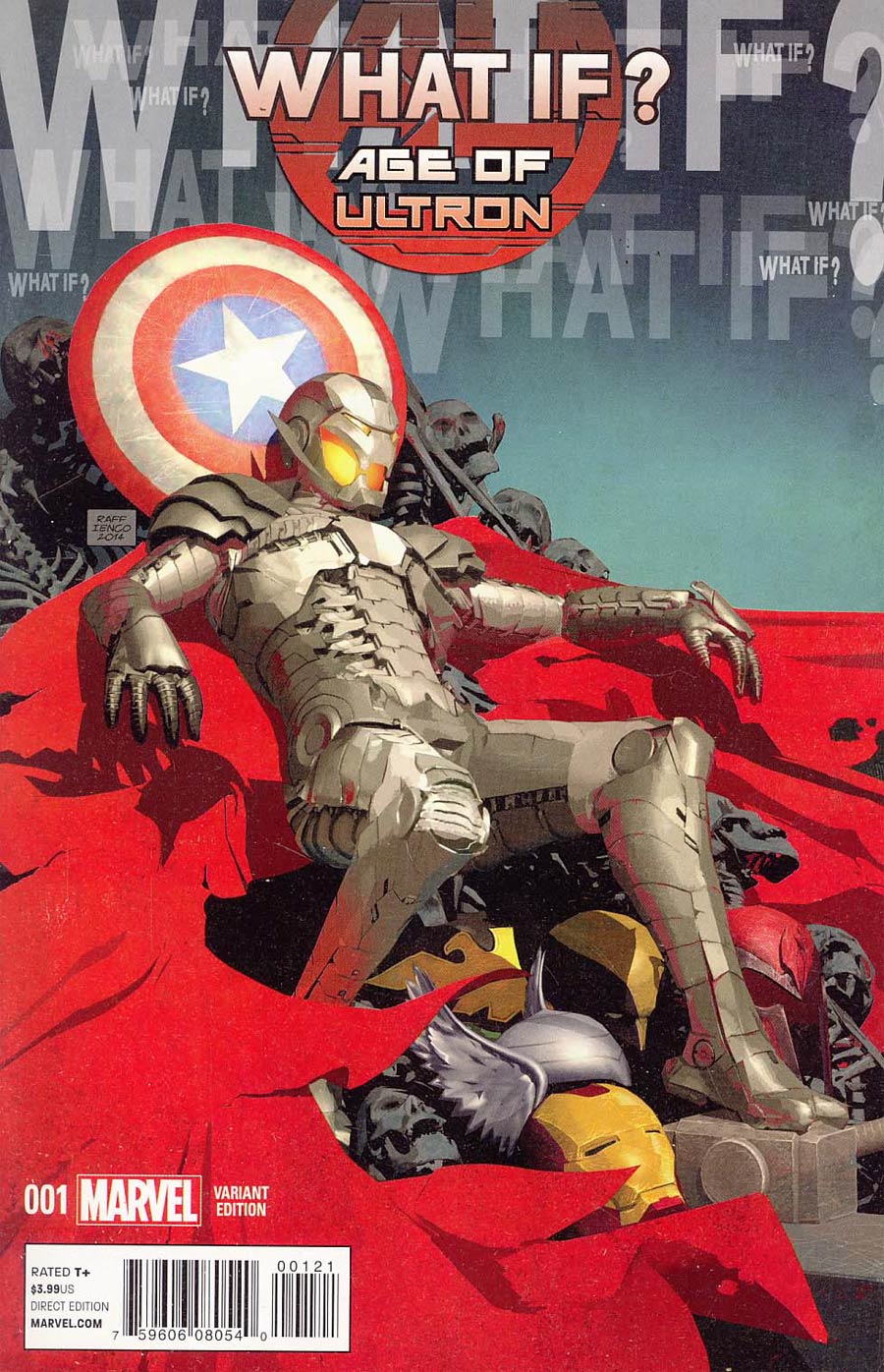 What If Age Of Ultron #1 Cover B Variant Raffaele Ienco Cover
