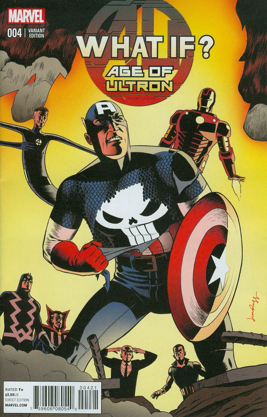 What If Age Of Ultron #4 Cover B Variant Jim Rugg Cover