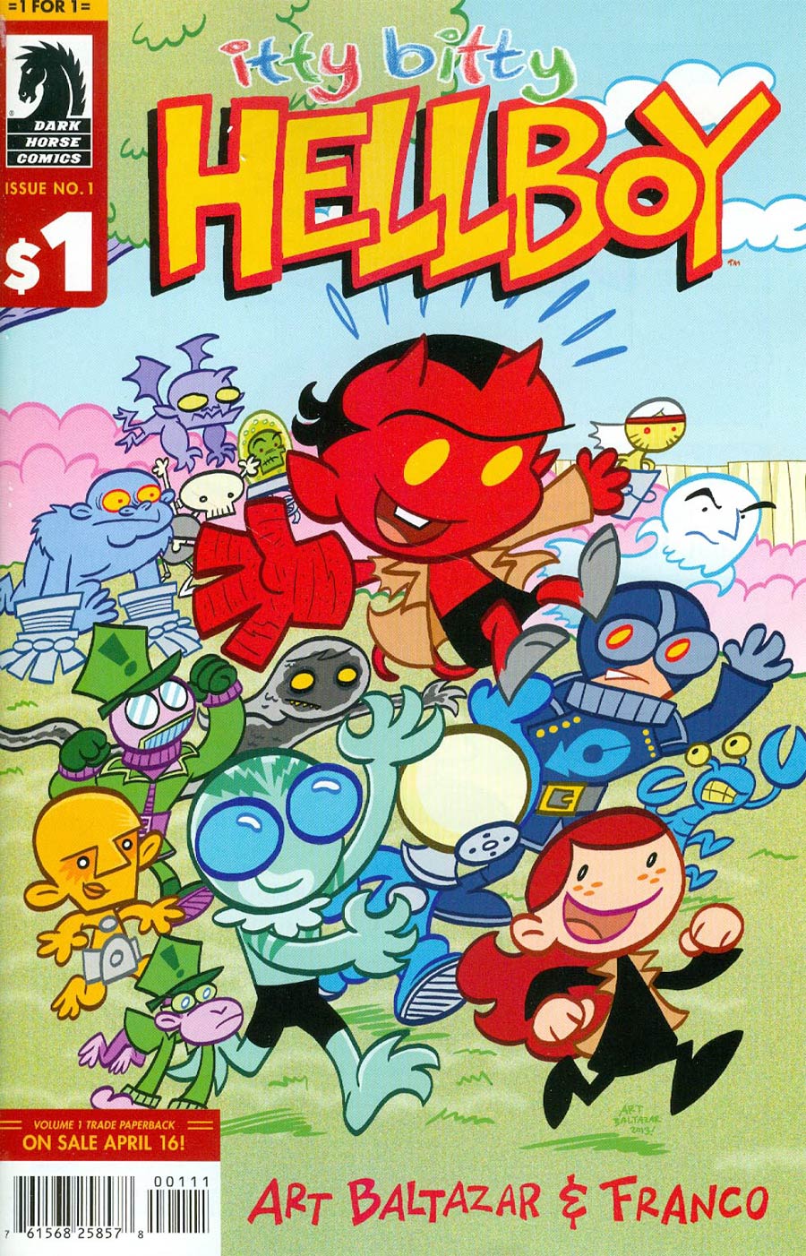 1 For $1 Itty Bitty Hellboy #1