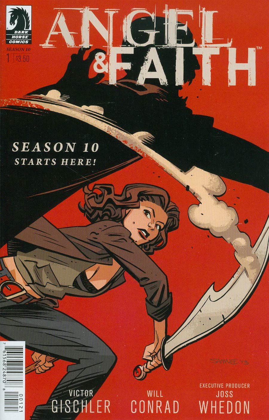 Angel And Faith Season 10 #1 Cover B Variant Chris Samnee Cover