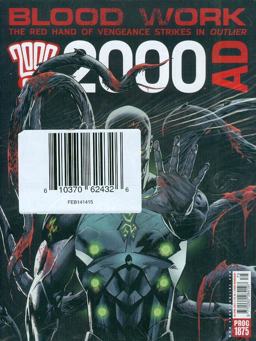 2000 AD #1875 - 1879 Pack April 2014