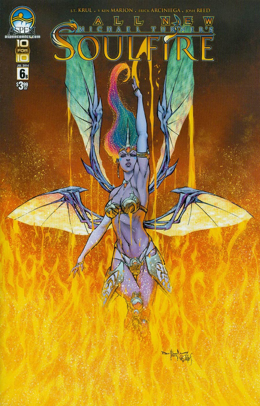 All New Soulfire #6 Cover B Regular Pasquale Qualano Cover