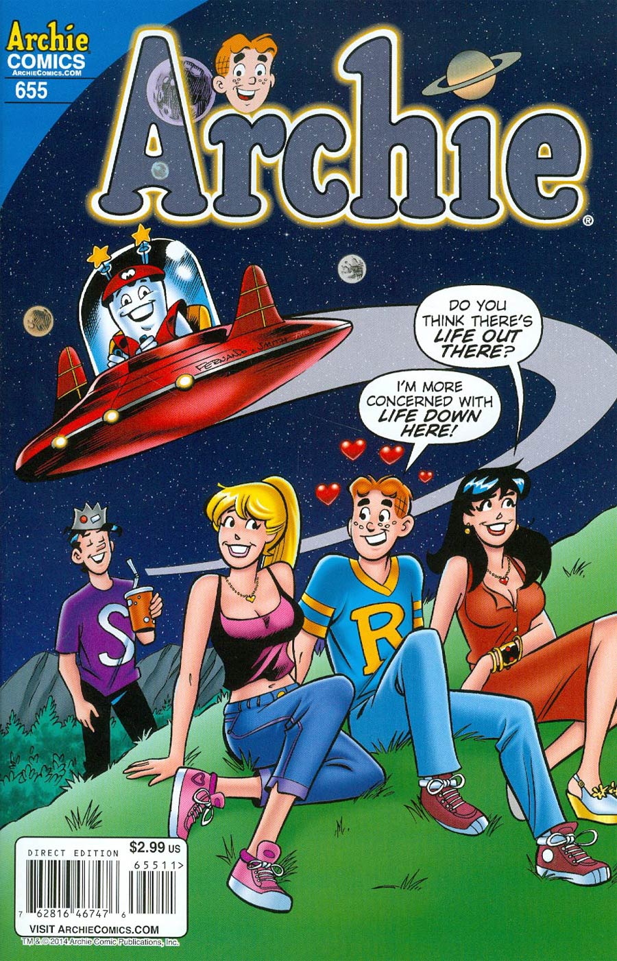 Archie #655 Cover A Regular Fernando Ruiz Cover