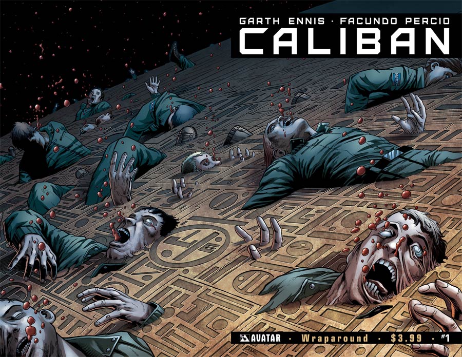Caliban #1 Cover B Wraparound Cover