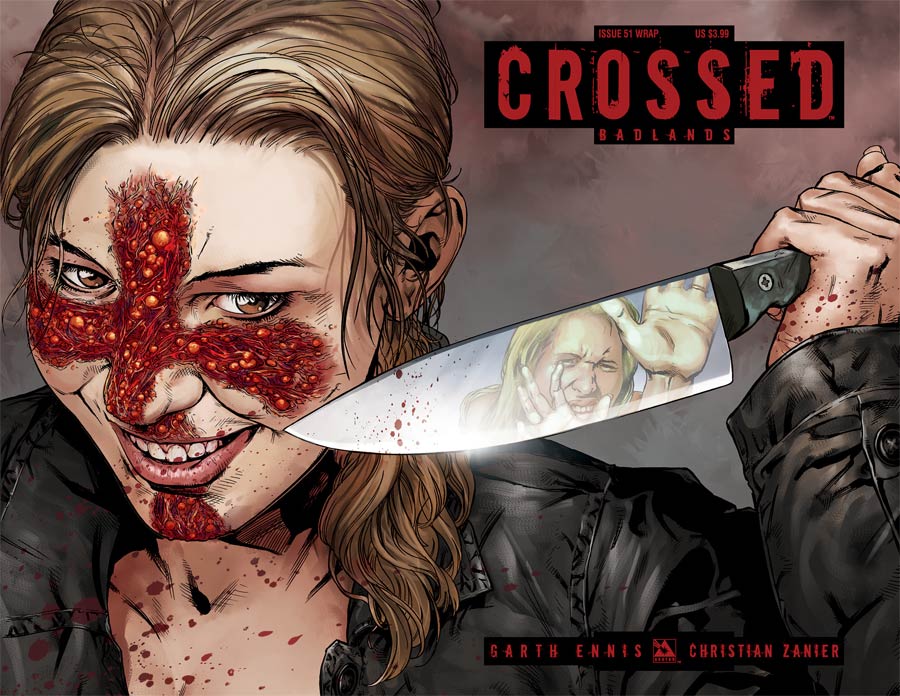 Crossed Badlands #51 Cover B Wraparound Cover