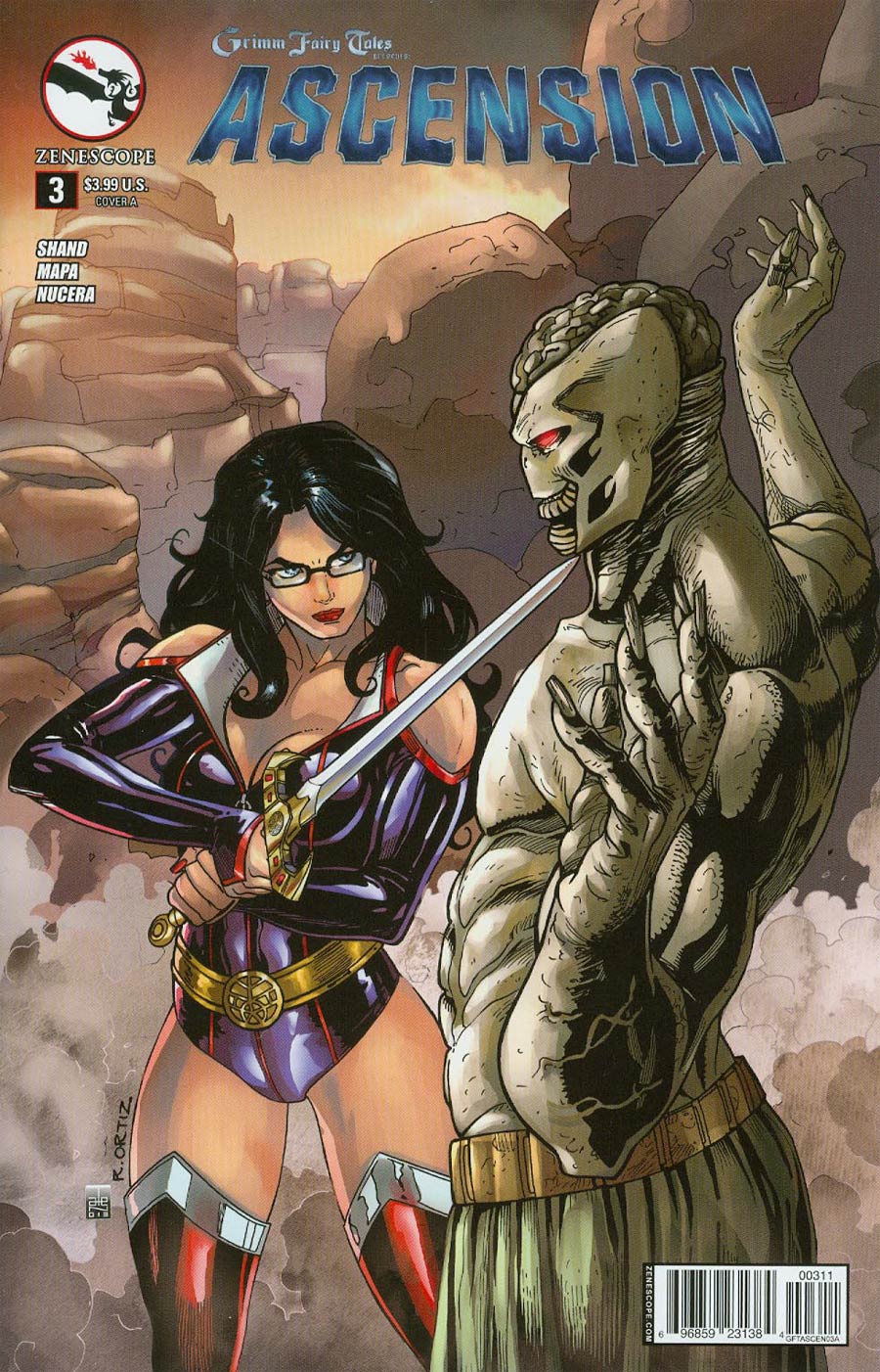 Grimm Fairy Tales Presents Ascension #3 Cover A Richard Ortiz