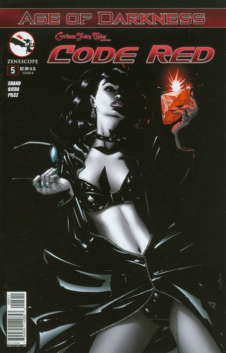 Grimm Fairy Tales Presents Code Red #5 Cover A Drew Edward Johnson (Age Of Darkness Tie-In)