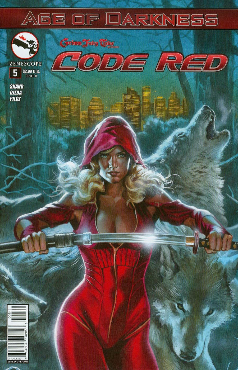 Grimm Fairy Tales Presents Code Red #5 Cover D Felipe Massafera (Age Of Darkness Tie-In)