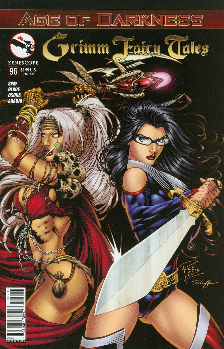 Grimm Fairy Tales #96 Cover C Renato Rei (Age Of Darkness Tie-In)