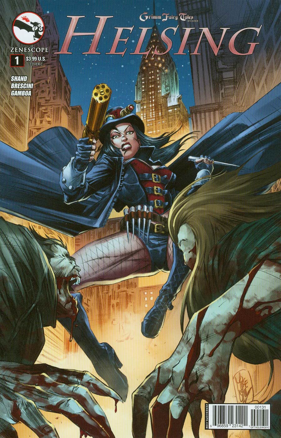 Grimm Fairy Tales Presents Helsing #1 Cover C Mike Lilly