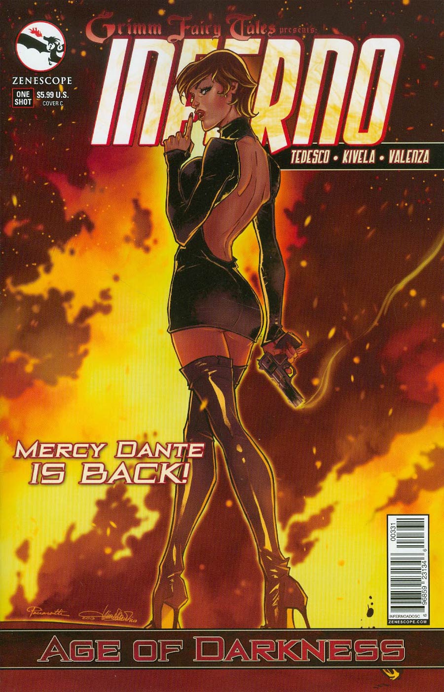 Grimm Fairy Tales Presents Inferno Age Of Darkness One Shot Cover C Tina Valentino