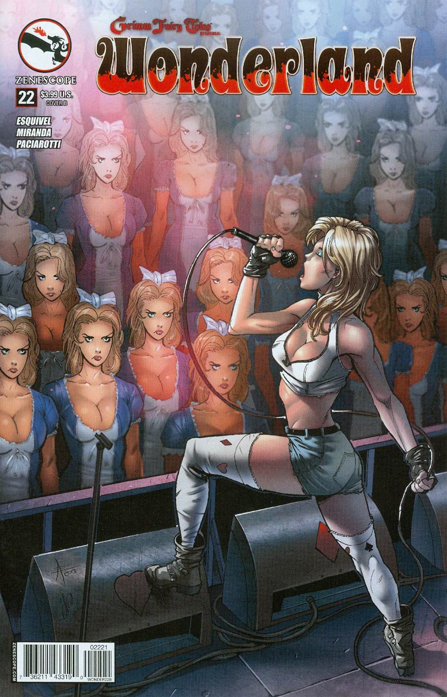 Grimm Fairy Tales Presents Wonderland Vol 2 #22 Cover B Andrea Errico