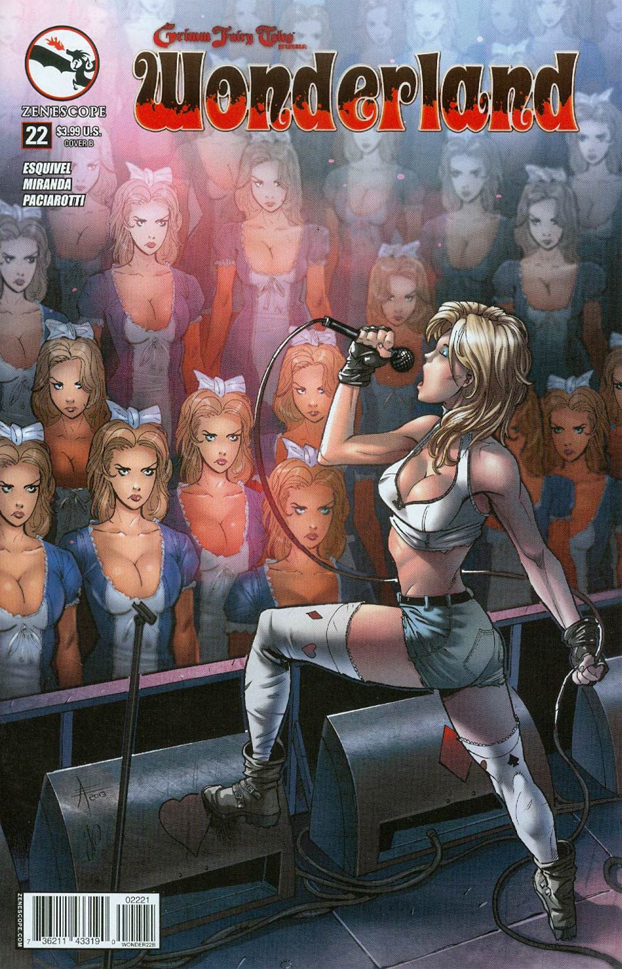 Grimm Fairy Tales Presents Wonderland Vol 2 #22 Cover B Andrea Errico