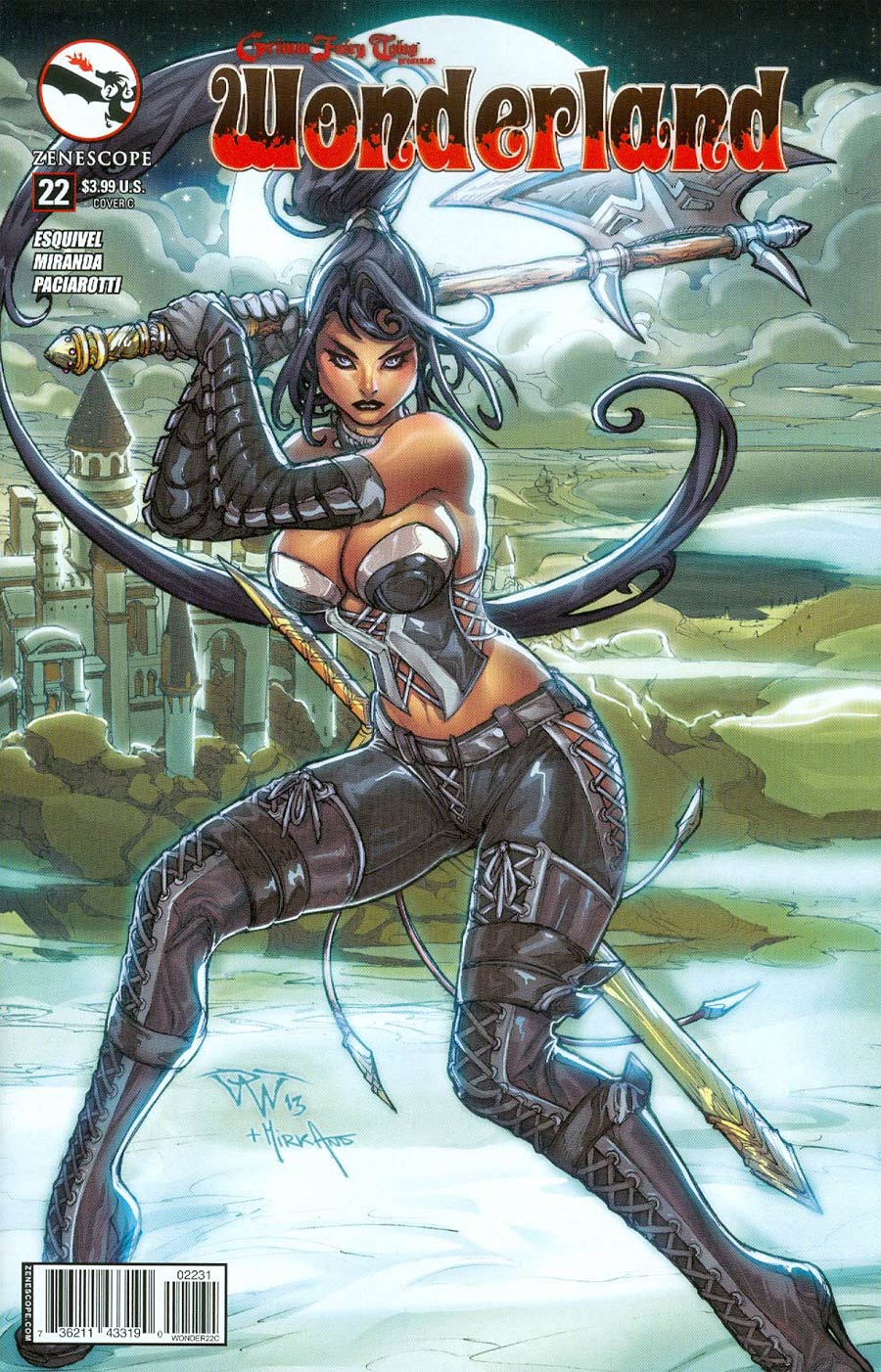 Grimm Fairy Tales Presents Wonderland Vol 2 #22 Cover C Paolo Pantalena