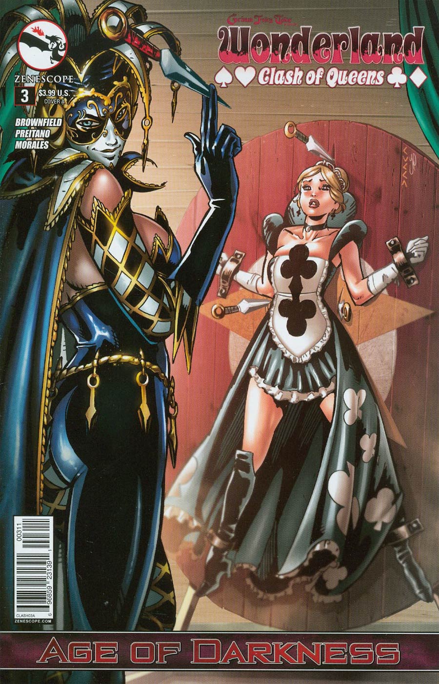 Grimm Fairy Tales Presents Wonderland Clash Of Queens #3 Cover A Vincenzo Cucca (Age Of Darkness Tie-In)