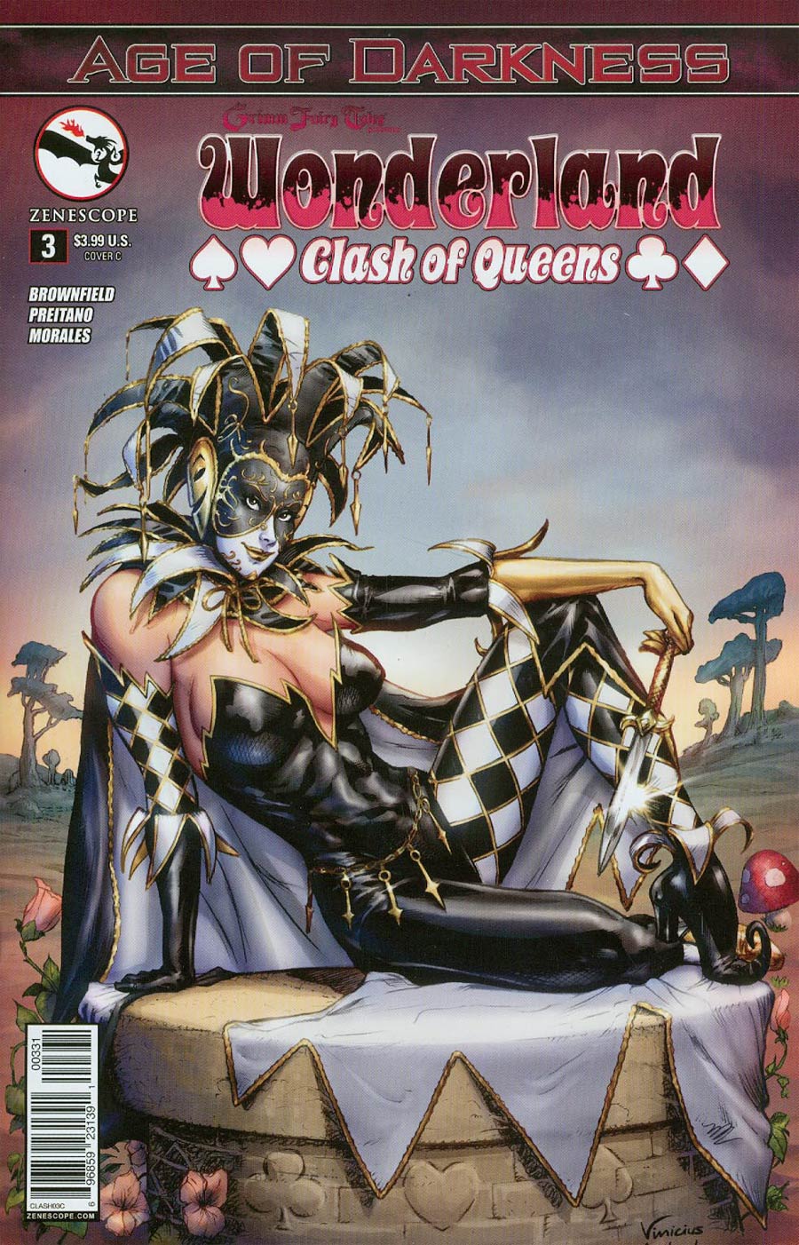 Grimm Fairy Tales Presents Wonderland Clash Of Queens #3 Cover C Michael Dooney (Age Of Darkness Tie-In)