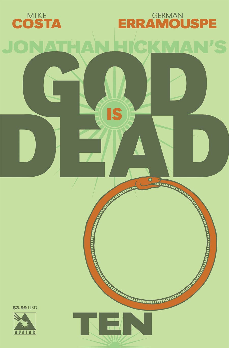 God Is Dead #10 Cover A Regular Cover