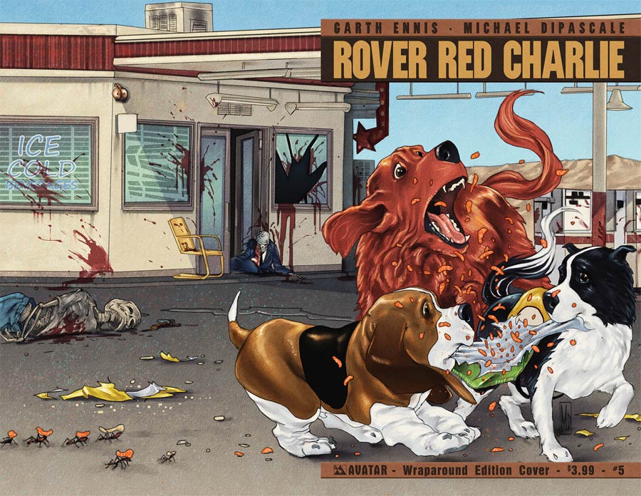 Rover Red Charlie #5 Cover B Wraparound Cover