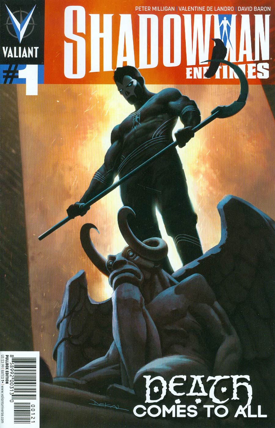 Shadowman End Times #1 Cover B Variant Jeff Dekal Pullbox Cover