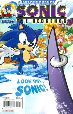 Sonic The Hedgehog Vol 2 #260 Cover A Regular Ben Bates Cover