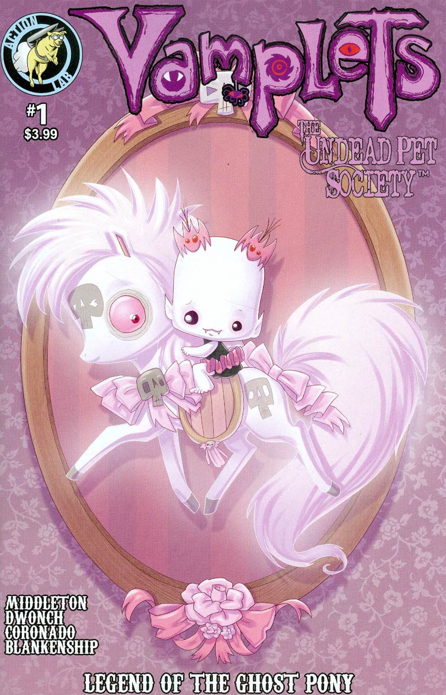 Vamplets Undead Pet Society #1 Cover A Regular Amanda Coronado Cover