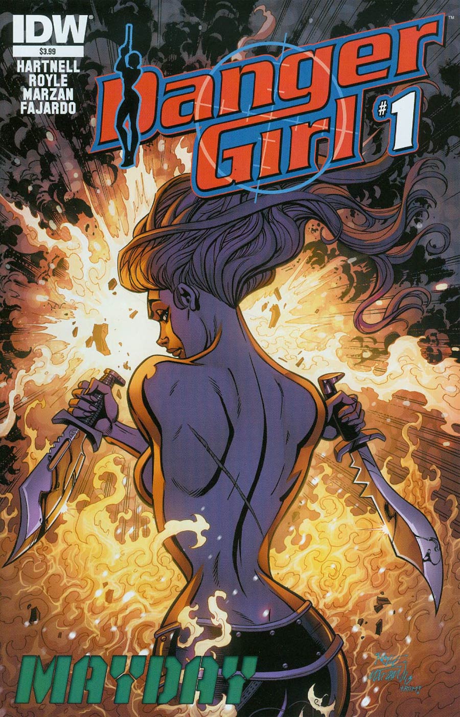 Danger Girl Mayday #1 Cover A Regular John Royle Cover