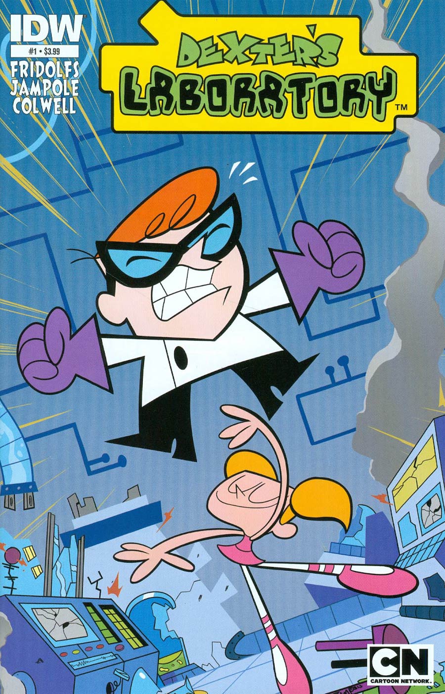 Dexters Laboratory Vol 2 #1 Cover A Regular Ryan Jampole Cover