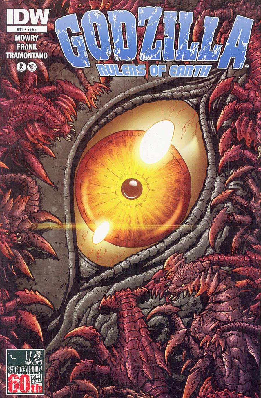 Godzilla Rulers Of The Earth #11 Cover A Regular Matt Frank Cover