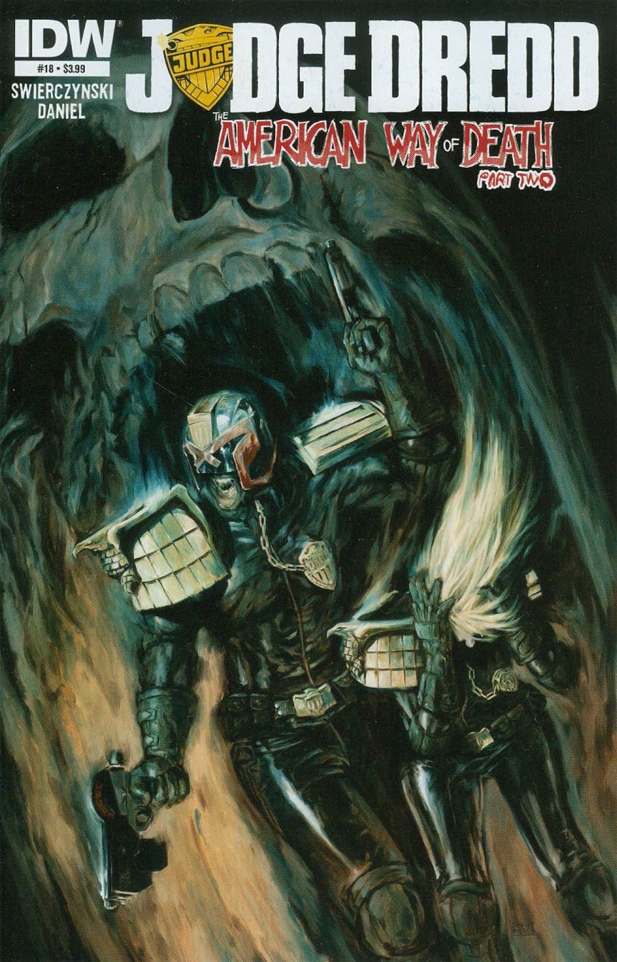 Judge Dredd Vol 4 #18 Cover A Regular Shane Pierce Cover