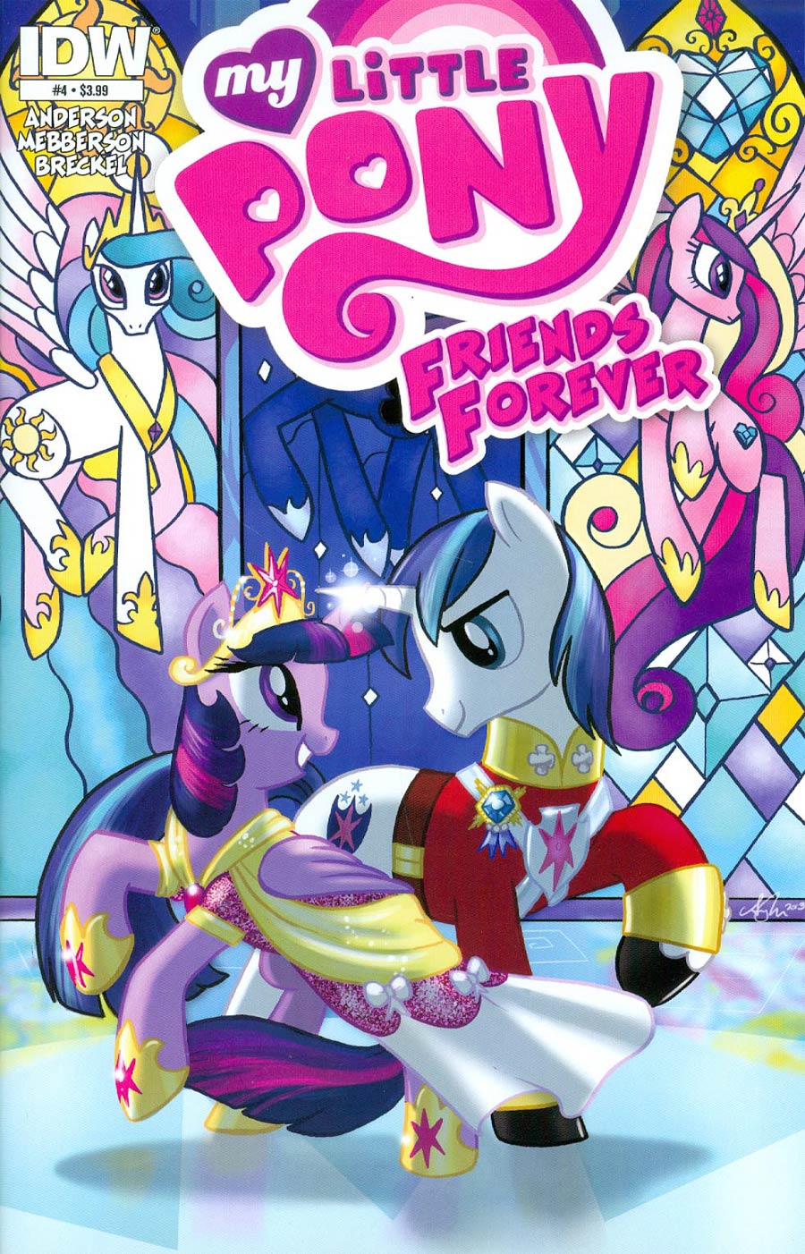 My Little Pony Friends Forever #4 Cover A Regular Amy Mebberson Cover