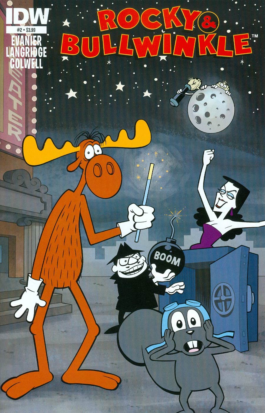 Rocky & Bullwinkle #2 Cover A Regular Roger Langridge Cover