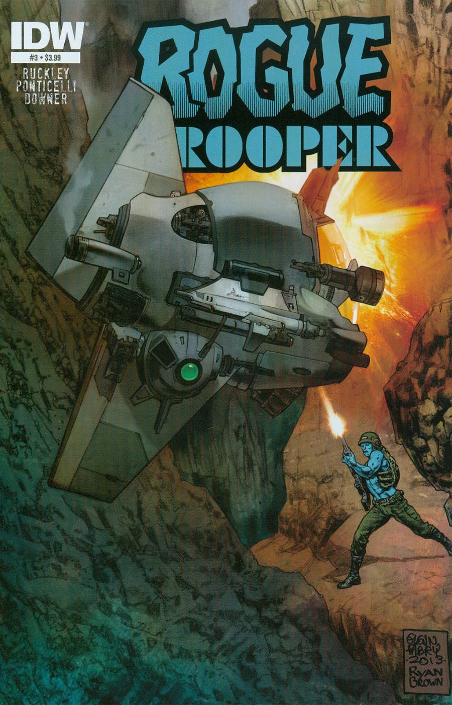 Rogue Trooper Vol 2 #3 Cover A Regular Glenn Fabry Cover