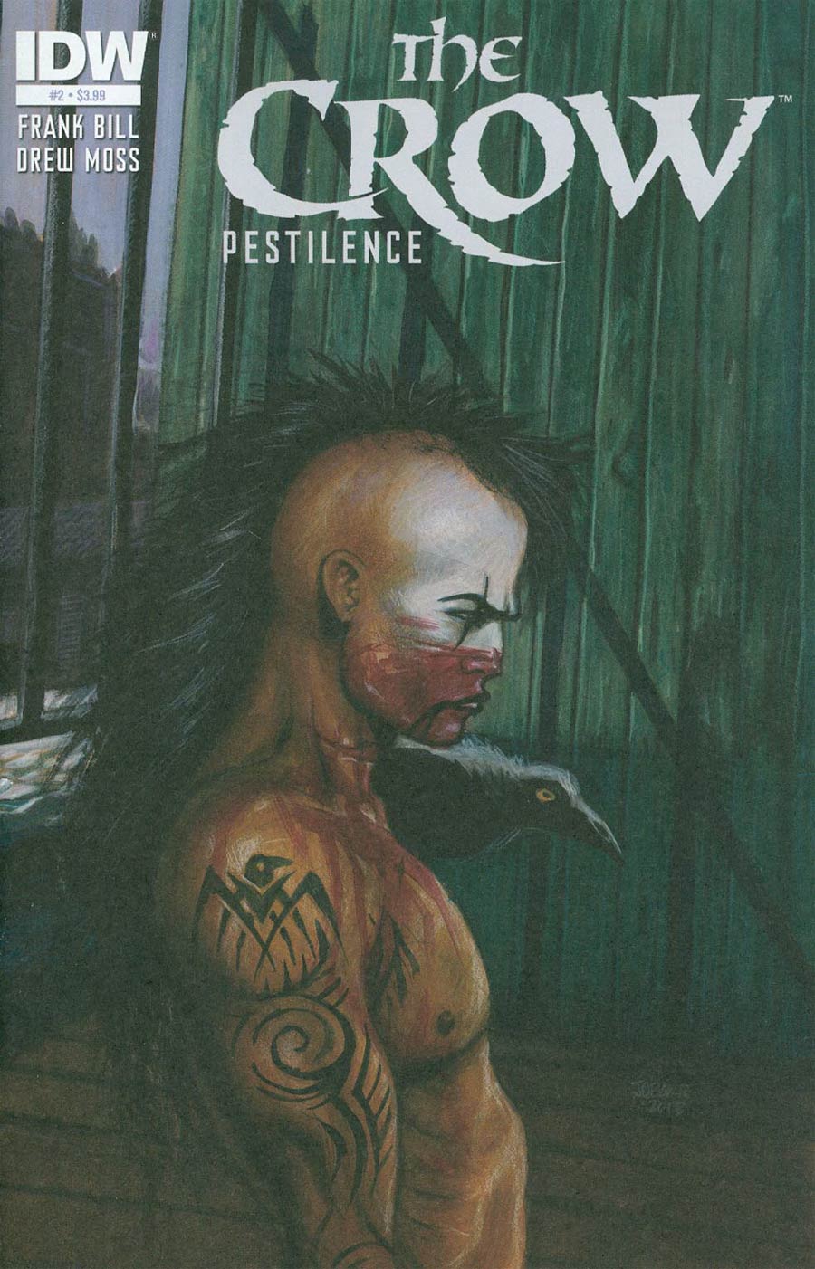 Crow Pestilence #2 Cover A Regular James OBarr Cover