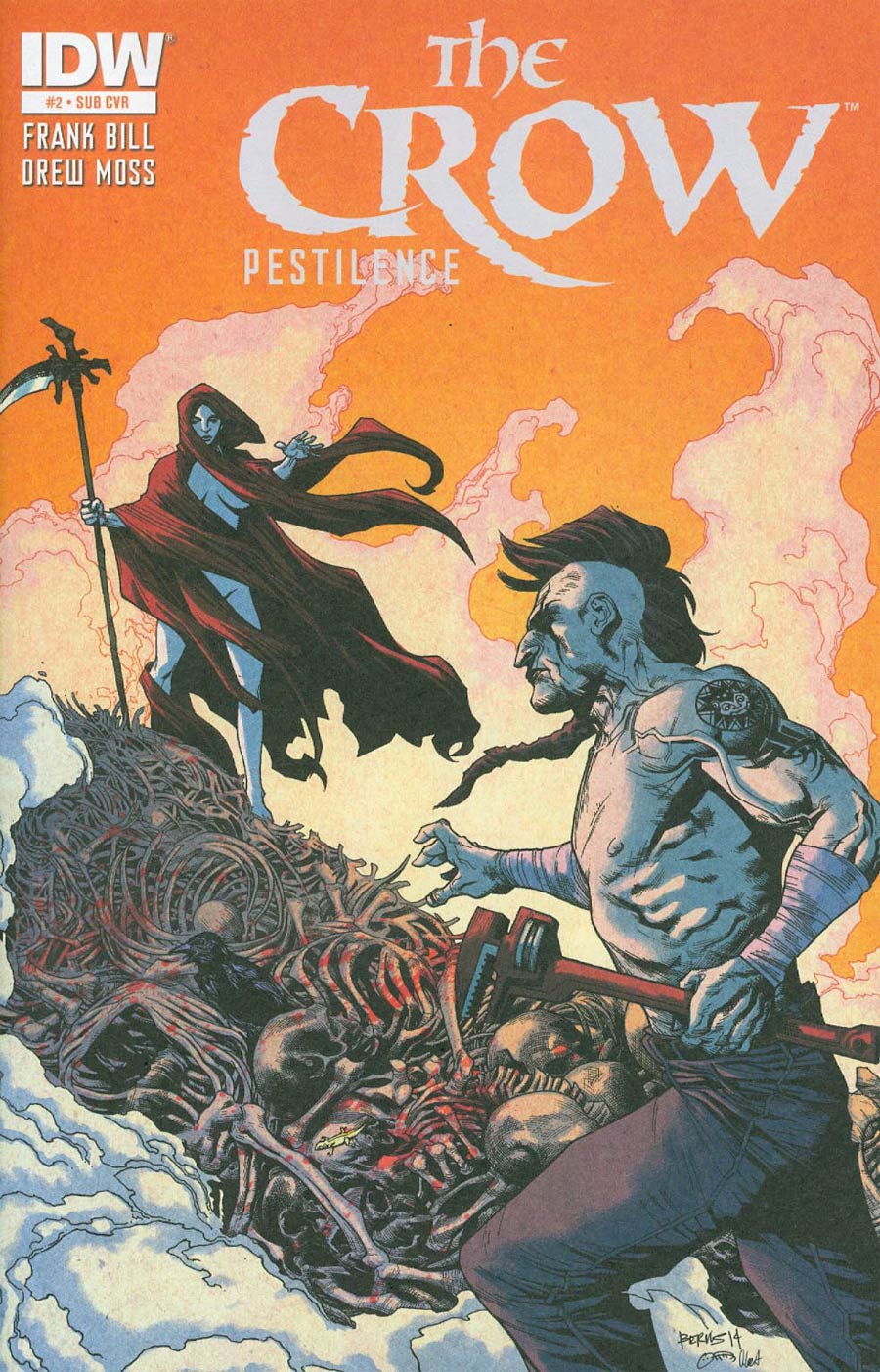 Crow Pestilence #2 Cover B Variant Raymund Bermudez Subscription Cover