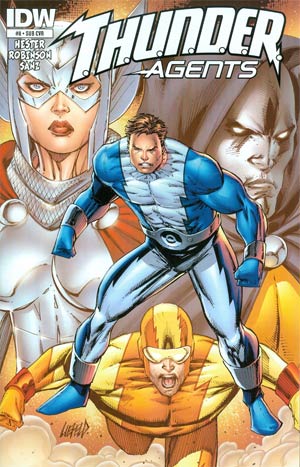 THUNDER Agents Vol 5 #8 Cover B Variant Rob Liefeld Subscription Cover