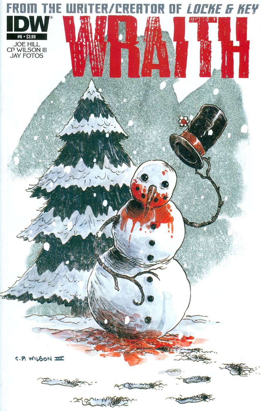 Wraith Welcome To Christmasland #6 Cover A Regular Charles P Wilson III Cover