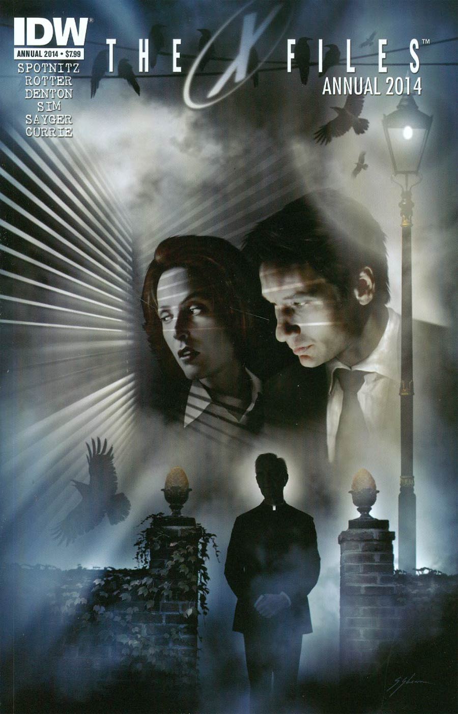 X-Files Season 10 Annual 2014 Cover A Regular Sam Shearon Cover