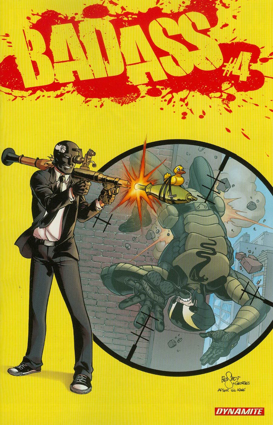 Bad Ass Vol 1 #4 Cover A 1st Ptg Bruno Bessadi Cover