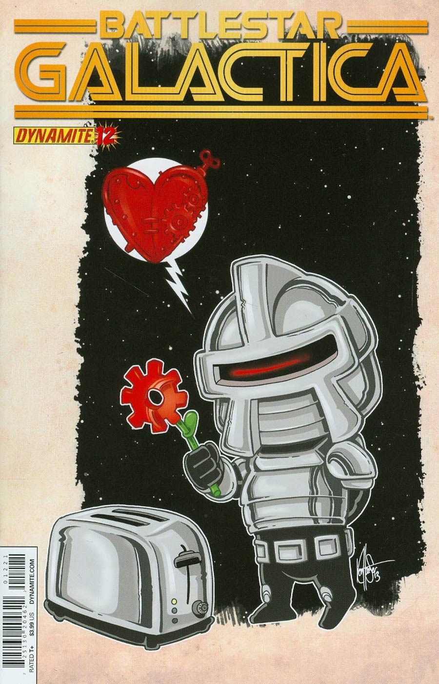 Battlestar Galactica Vol 5 #12 Cover B Variant Ken Haeser Cute Subscription Cover