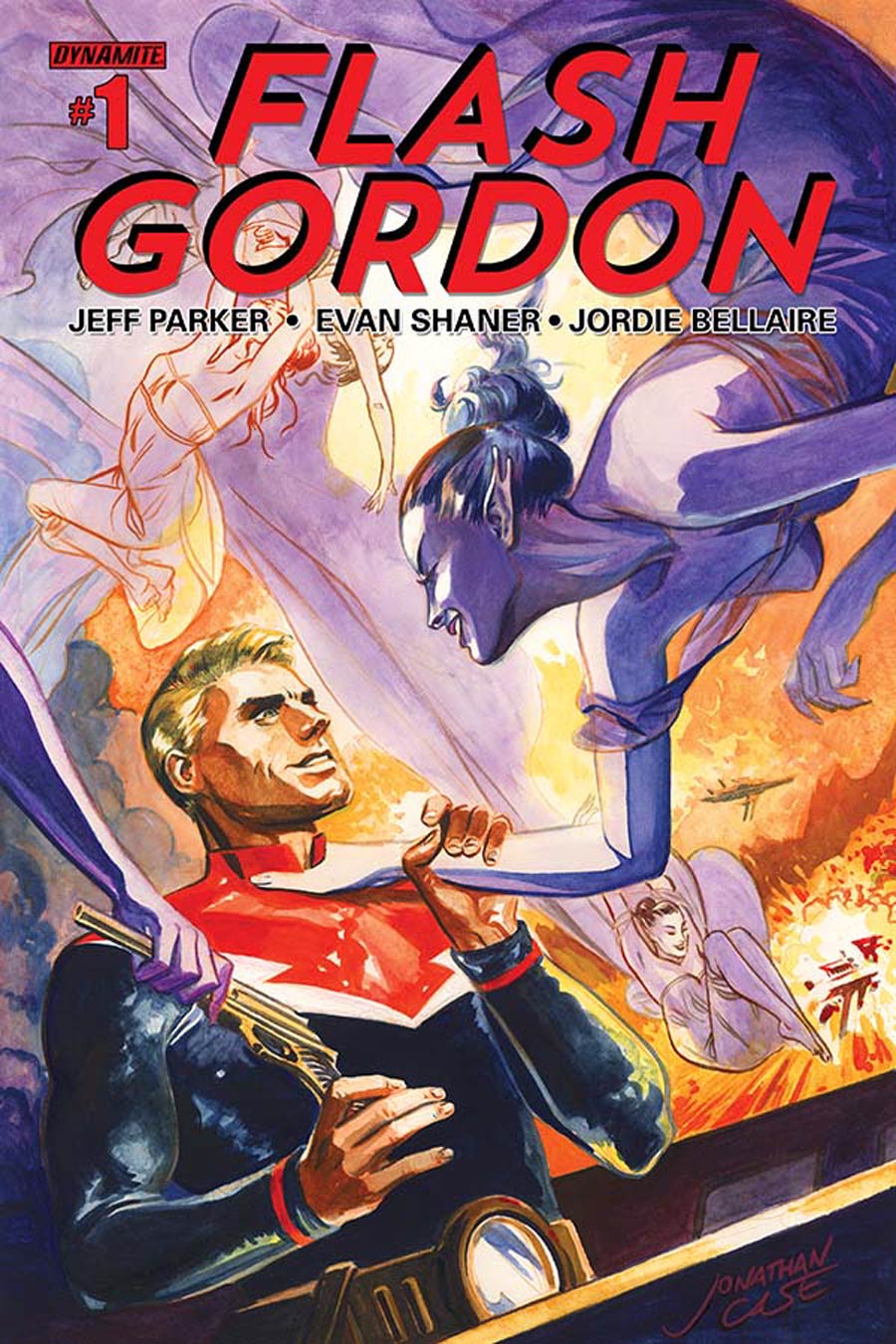 Flash Gordon Vol 7 #1 Cover B Regular Jonathan Case Cover